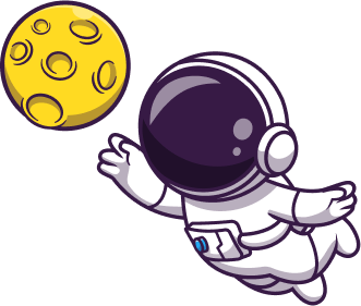 Astronaut Catching Planet